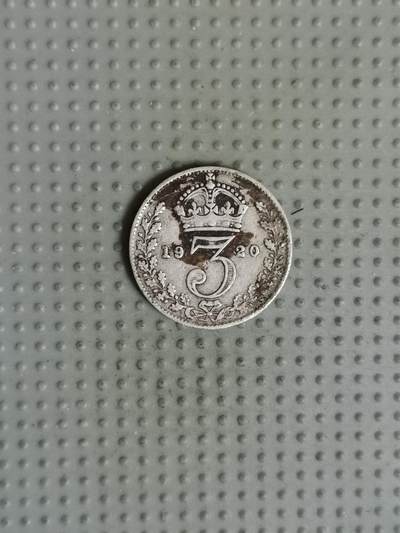 2025年第67场各国散币拍卖（总第67场） - 英国1920年3便士银币