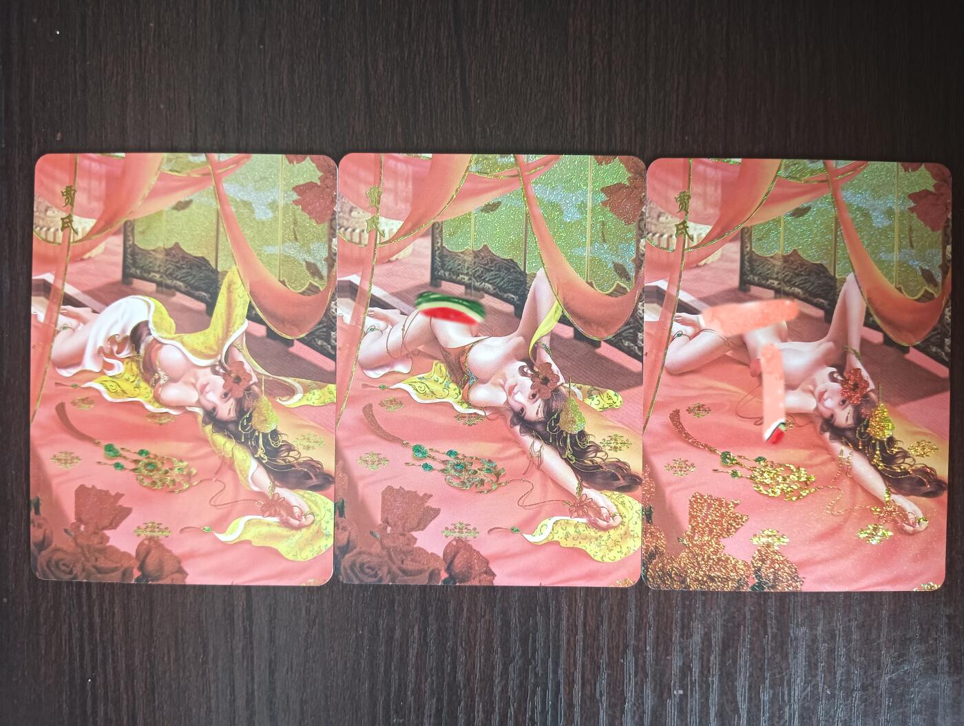 花开卡拍第32期（7月27号周日截拍，品控勿拍!!!拍品不寄存，运费5元，自制卡难免瑕疵，可能存在轻微撞角爆边等出厂瑕疵，品控介意勿拍！）