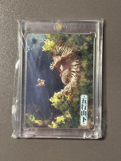 【千年暗室 一灯即明】小王子卡拍第十四场 布丁西游 旧版福利 只出过普卡 数量极少 五行山下 磁吸卡砖封装