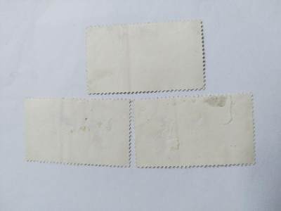 邮票专场 1964年 中华人民共和国成立15周年纪念邮票一套三枚。