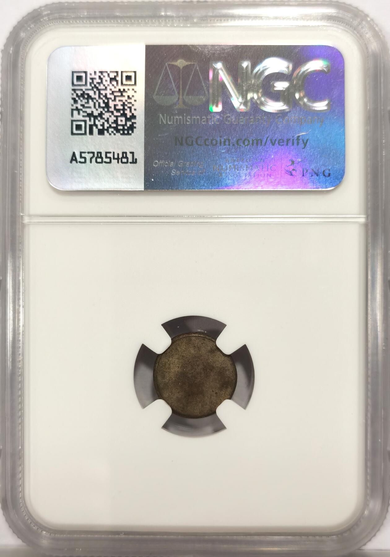 博洋堂德系小专场暨第132期（全场包邮） NGC MS62 柬埔寨1600年-1860年神鸟2PE银币，原光淡彩，东南亚热门品种。