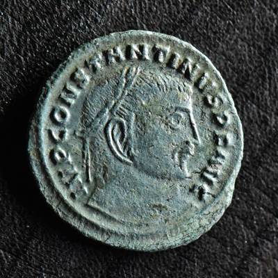 【良泉】【直播场】第三十五期，172组 银器、银饰、西方古代钱币专场，8月7日晚19.30点开拍！ - 【藏家出品B】【古罗马】君士坦丁大帝富力大铜币，奥古斯都版，3.09克