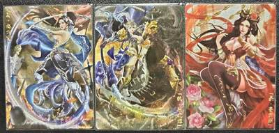天玑星卡拍第一百零八期《7.28周一截拍》持续收拍收评中 满赠卡需备注 - 卡玩帕克 魂姬三国炫光典藏卡 赵云姬 张辽姬 鲁肃姬 粗闪 三张