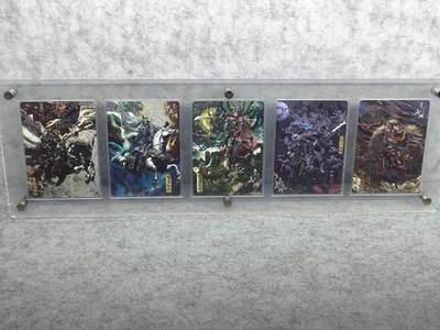 夜之极第二十六期 （7月26日周六晚6点半截拍，欢迎竞拍） - 百里卡牌 苍之飞鸿 神魔三国五虎粗闪 带卡砖