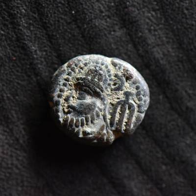 【良泉】【直播场】第三十五期，172组 银器、银饰、西方古代钱币专场，8月7日晚19.30点开拍！ - 【好品】公元2世纪【埃兰】奥罗德斯三世“阿尔忒弥斯-娜娜神像版”铜币，2.86克