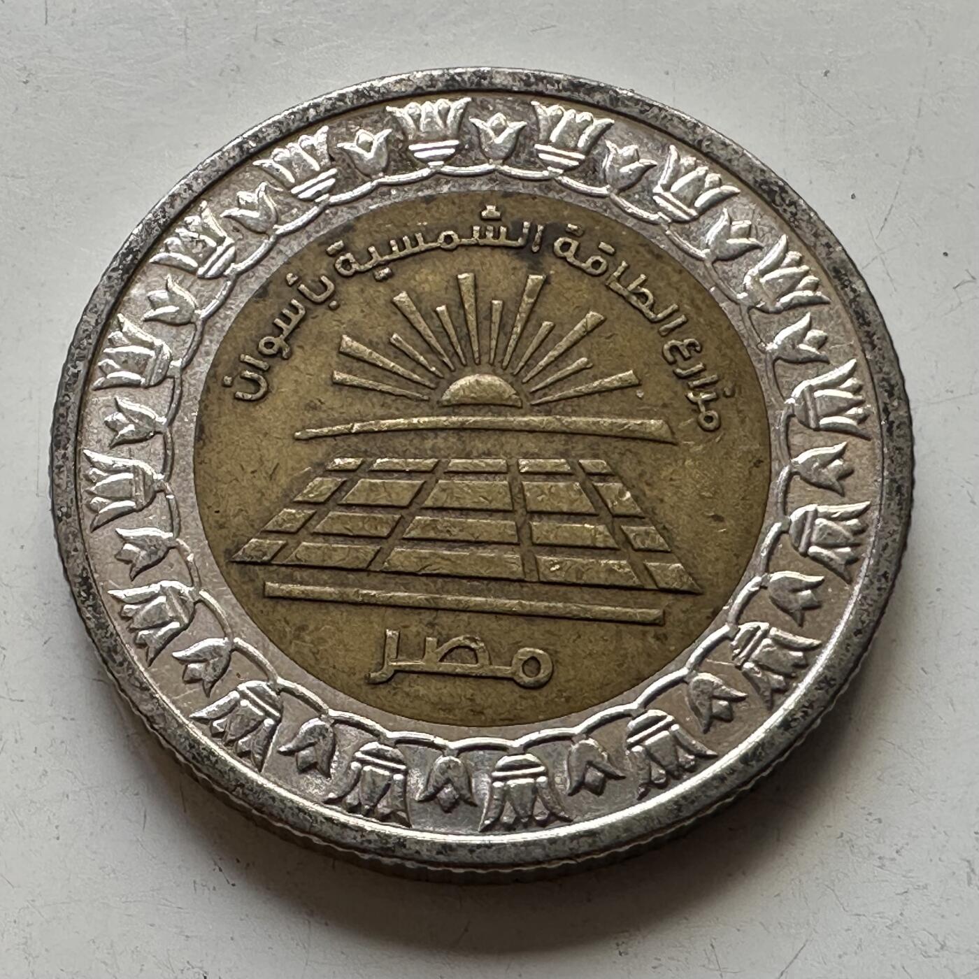 🌹外币初藏🌹🐯2025年第80场  每周二四六晚8️⃣点 接代拍 埃及2019年1镑纪念币c