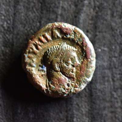 【良泉】【直播场】第三十五期，172组 银器、银饰、西方古代钱币专场，8月7日晚19.30点开拍！ - 【藏家出品C】公元286-296【古罗马】埃及行省最后的罗马皇帝四德拉克玛，四帝共治–马克西米安胜利女神，7.22克