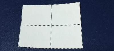 德国邮票专场，都是四方联 德国邮票四方联，1993年发行， 明斯特教堂1200周年。品相如图