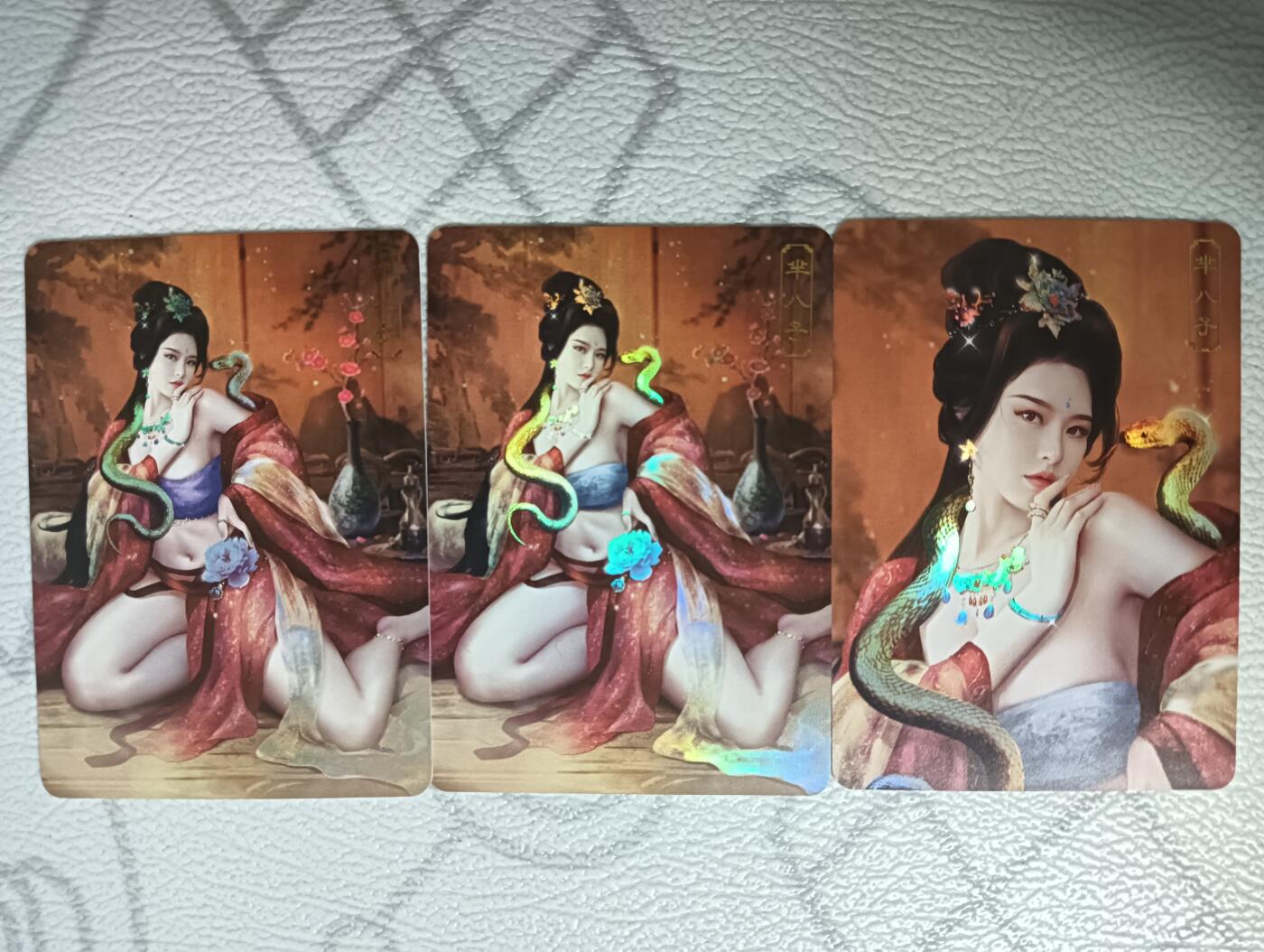花开卡拍第33期（8月3号周日截拍，品控勿拍!!!拍品不寄存，运费5元，自制卡难免瑕疵，可能存在轻微撞角爆边等出厂瑕疵，品控介意勿拍！）