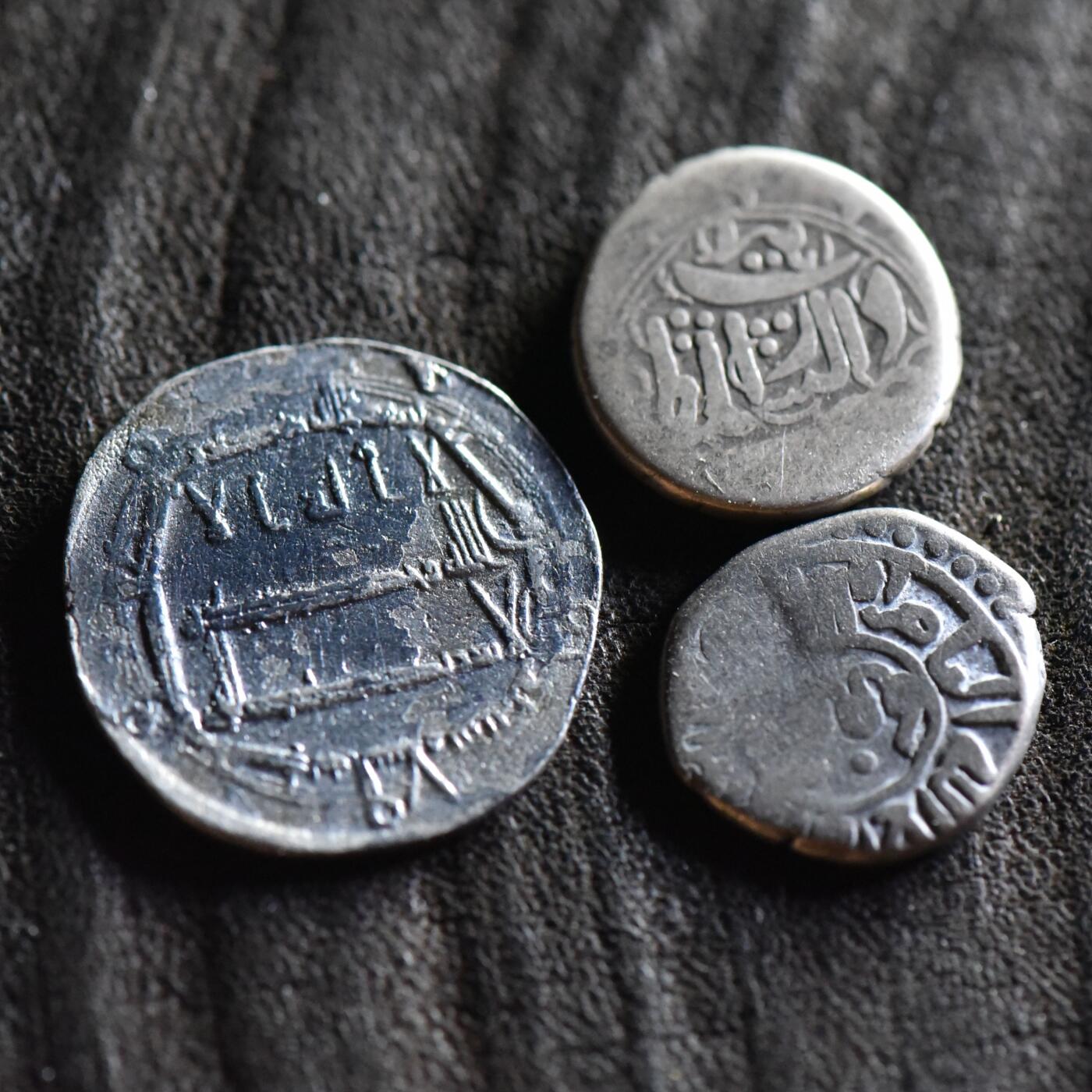 【良泉】【直播场】第三十五期，172组 银器、银饰、西方古代钱币专场，8月7日晚19.30点开拍！ 【藏家出品A】【丝绸之路银币3枚】总重9.75克