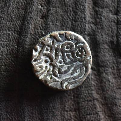 【良泉】第36期【直播场】8月21日晚19.30点开拍！173组，西方古代钱币、杂项专场 - 公元1220-1231年【花剌子模】末代汗王——扎兰丁·明布尔努，骑士/瘤牛吉塔尔，3.75克