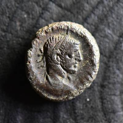【良泉】【直播场】第三十五期，172组 银器、银饰、西方古代钱币专场，8月7日晚19.30点开拍！ - 【藏家出品B】【古罗马·行省】埃及行省，马克西米安，神鹰 四德拉克马，亚历山大港造币厂打制，7.4克