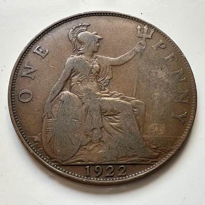 🌹外币初藏🌹🐯2025年第80场  每周二四六晚8️⃣点 接代拍 - 英国1922年一便士