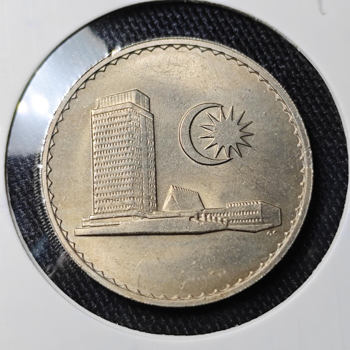 KK钱币收藏小铺 《批量/好品散币 套币 银币》专场 2月预留时间 周末发货 1967马来西亚50分 早期安全边 好品稀少！ 