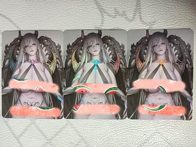 花开卡拍第32期（7月27号周日截拍，品控勿拍!!!拍品不寄存，运费5元，自制卡难免瑕疵，可能存在轻微撞角爆边等出厂瑕疵，品控介意勿拍！） - 妹卡，sgy王座魅魔三宫彩闪