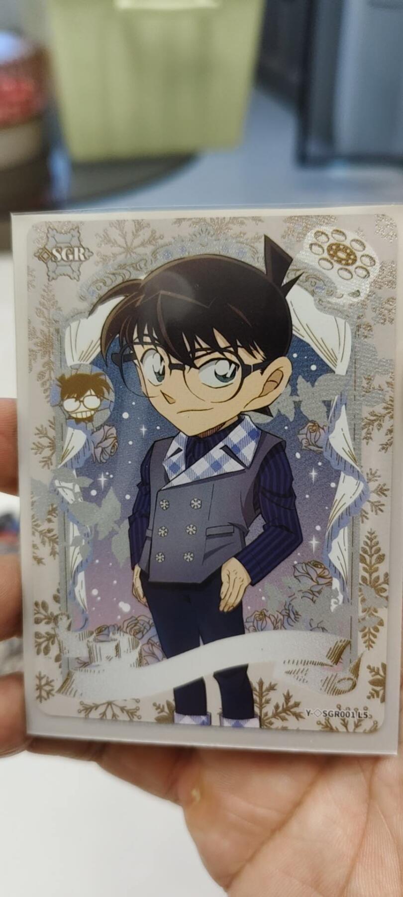 秋原瞳的小店第十八期（雨后夏天的那个傍晚🌆，泥土，青草，小青虾） 卡游柯南sgr大卡位柯南