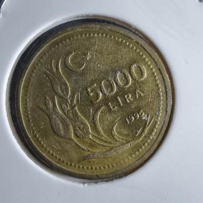 沼泽如烟--第797场 - 土耳其1995年5000里拉