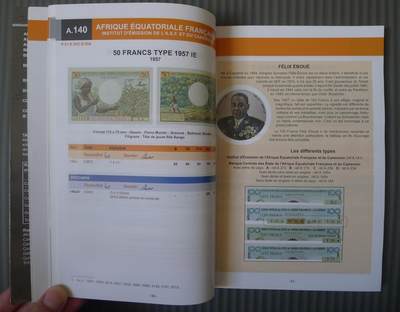 世界钱币章牌书籍专场拍卖第212期 法属非洲国家纸币目录