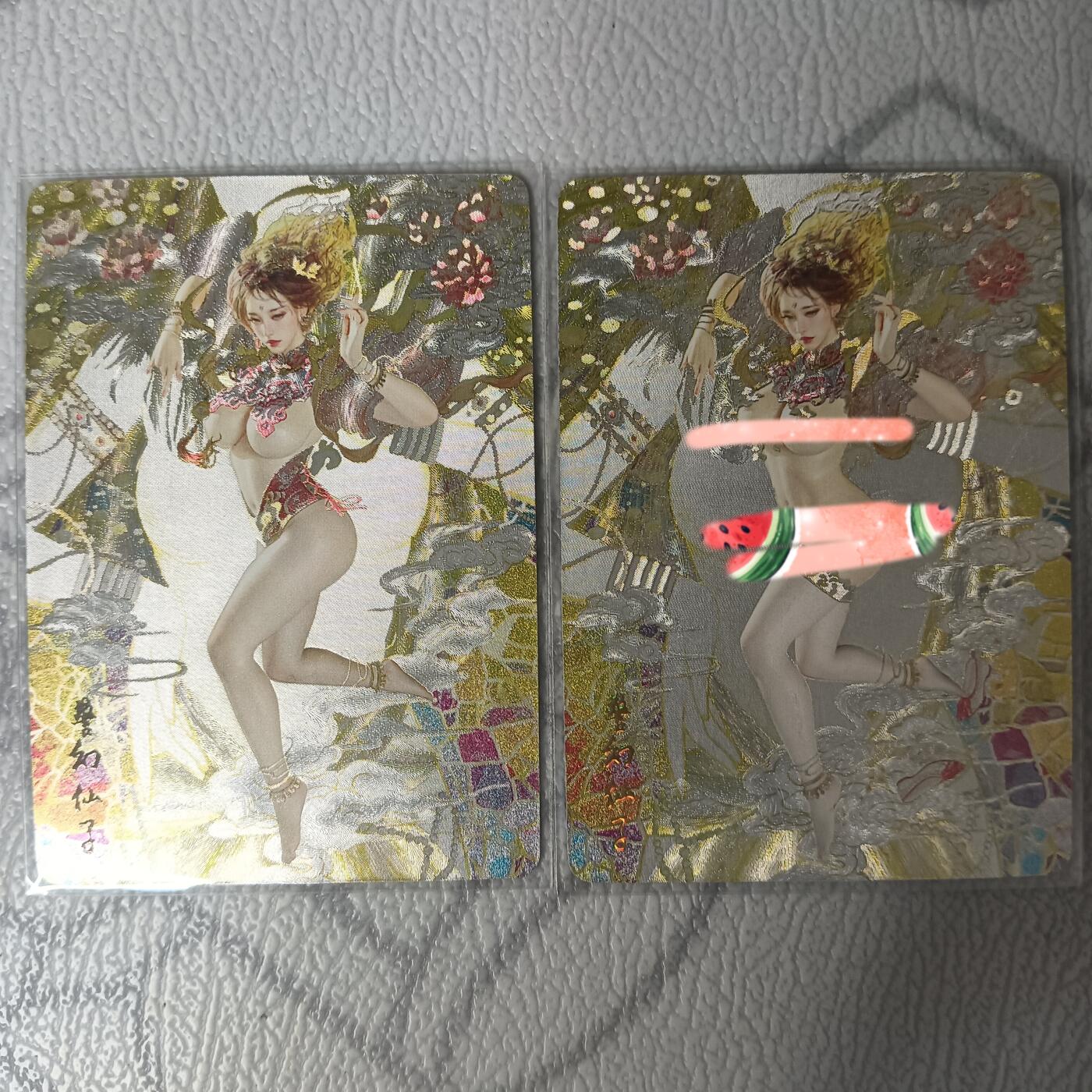 花开卡拍第32期（7月27号周日截拍，品控勿拍!!!拍品不寄存，运费5元，自制卡难免瑕疵，可能存在轻微撞角爆边等出厂瑕疵，品控介意勿拍！）