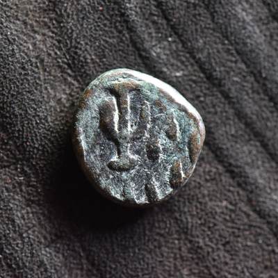 【良泉】【直播场】第三十五期，172组 银器、银饰、西方古代钱币专场，8月7日晚19.30点开拍！ - 公元2世纪【埃兰】奥罗德斯三世“族徽版”铜币，3.24克