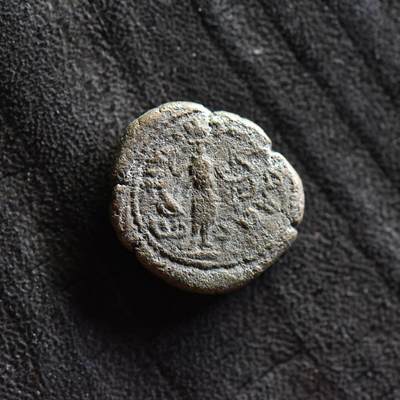 【良泉】第37期【直播场】9月4日晚19.30点开拍！ 160组，西方古代钱币、丝路金银铜件专场 -  公元1-2世纪【埃兰】奥罗德斯二世“娜娜-阿尔忒弥斯女神，持弓版”铜币，3.01克