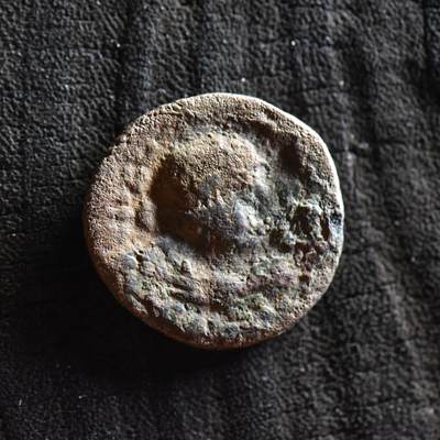 【良泉】【直播场】第三十五期，172组 银器、银饰、西方古代钱币专场，8月7日晚19.30点开拍！ - 公元15-50年【古印度】贵霜开国国王，丘就却，铜币，4.96克
