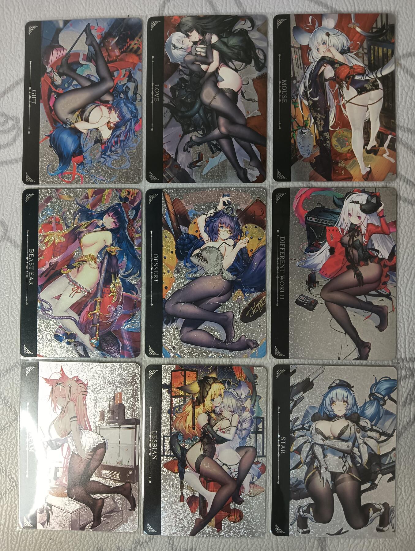 花开卡拍第32期（7月27号周日截拍，品控勿拍!!!拍品不寄存，运费5元，自制卡难免瑕疵，可能存在轻微撞角爆边等出厂瑕疵，品控介意勿拍！）