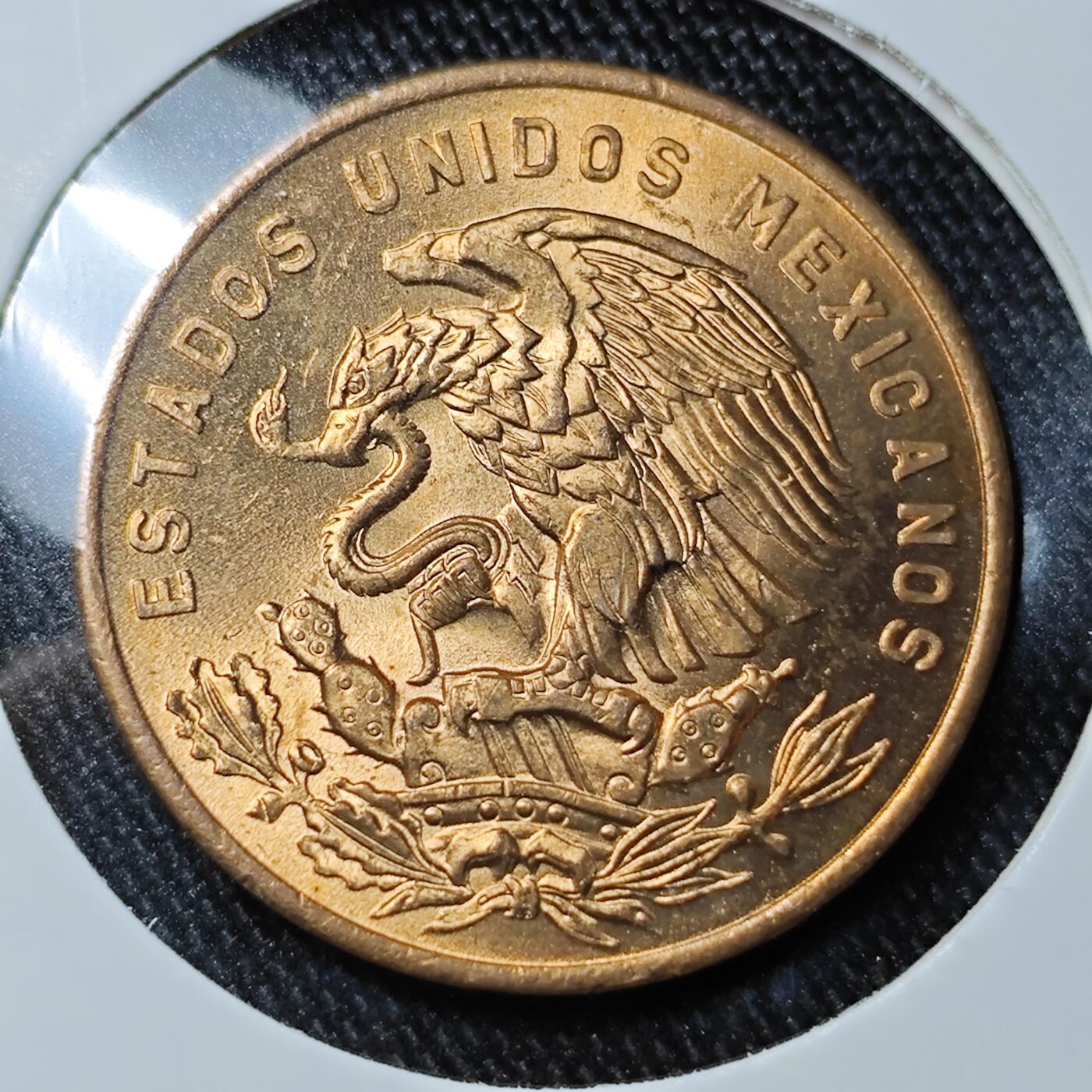 KK钱币收藏小铺 《批量/好品散币 套币 银币》专场 2月预留时间 周末发货  1964墨西哥20分铜币 拆卷品