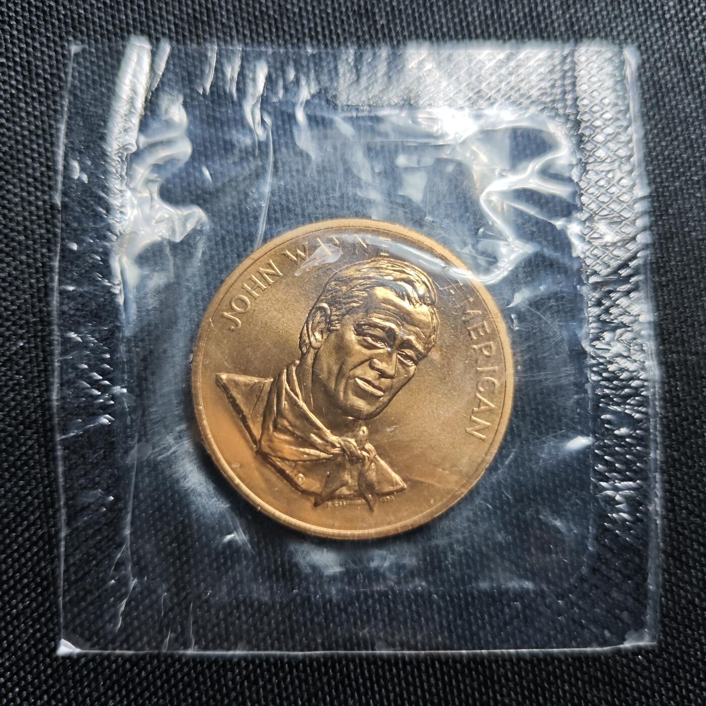 KK钱币收藏小铺 《批量/好品散币 套币 银币》专场 2月预留时间 周末发货  西部牛仔纪念章 原塑封