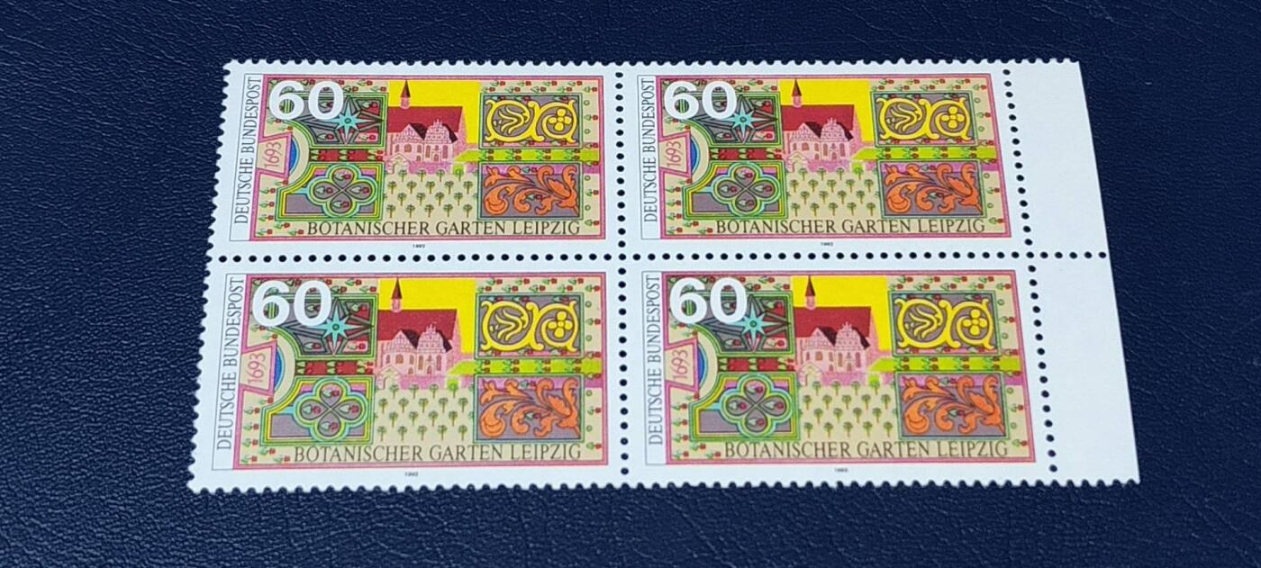 德国邮票专场，都是四方联