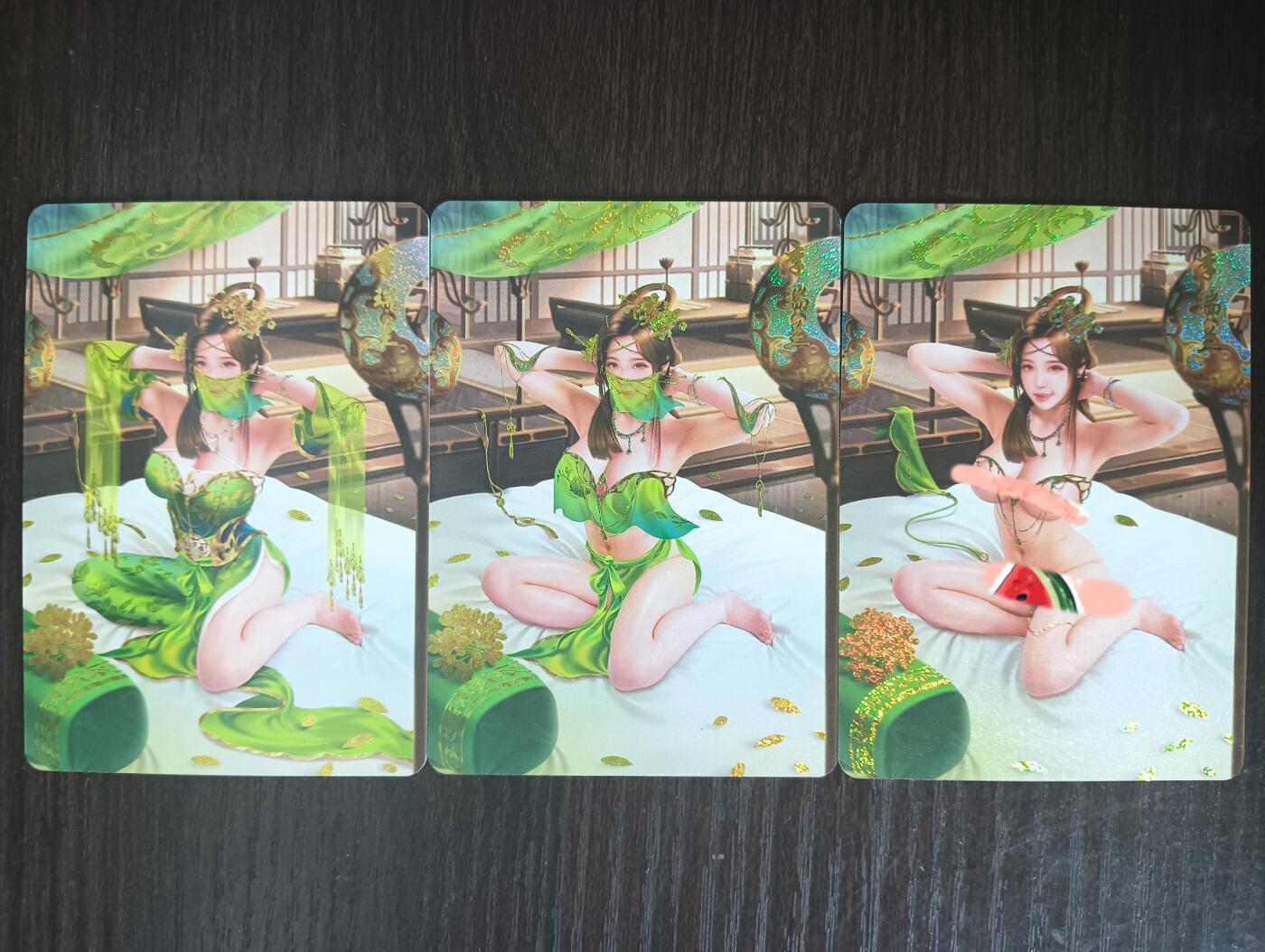 花开卡拍第32期（7月27号周日截拍，品控勿拍!!!拍品不寄存，运费5元，自制卡难免瑕疵，可能存在轻微撞角爆边等出厂瑕疵，品控介意勿拍！）