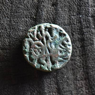 【良泉】【直播场】第三十五期，172组 银器、银饰、西方古代钱币专场，8月7日晚19.30点开拍！ - 公元1169-1177年【乔汉王朝】拉贾·索姆斯瓦拉·提婆，吉塔尔，3.5克