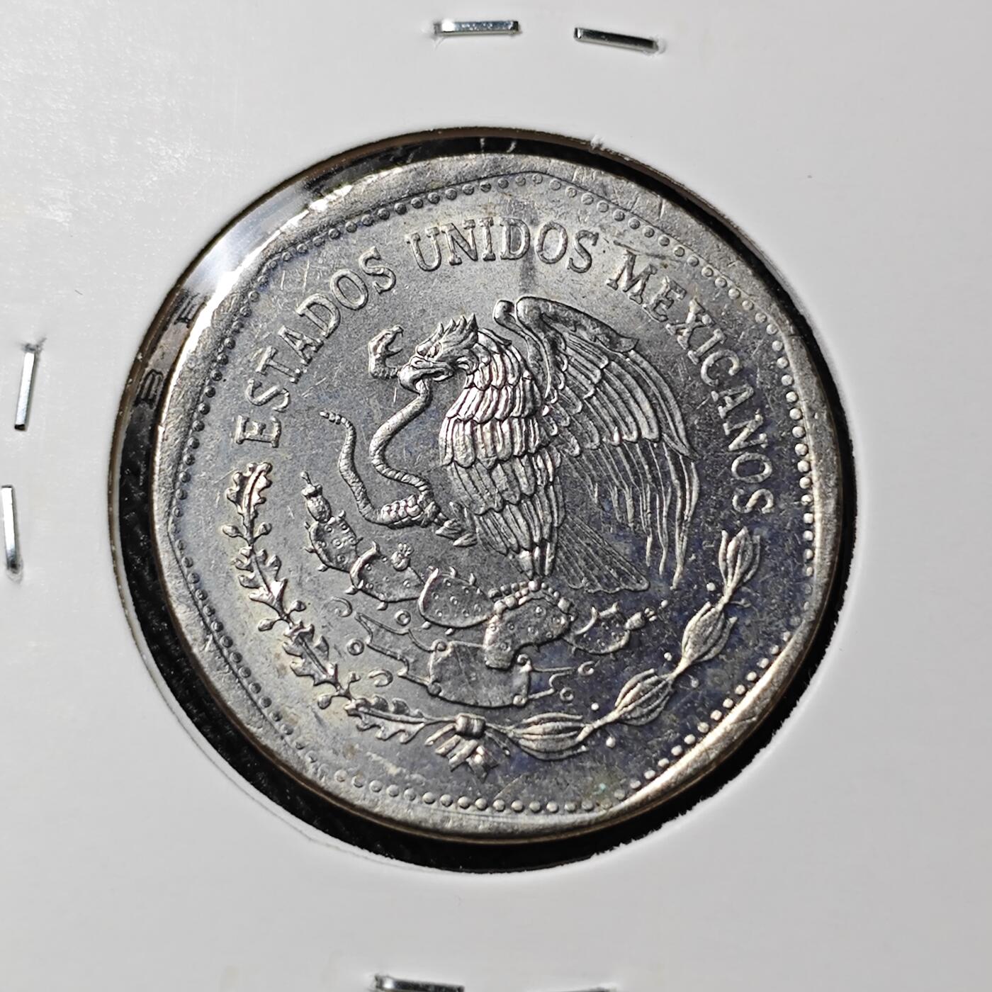 KK钱币收藏小铺 《批量/好品散币 套币 银币》专场 2月预留时间 周末发货  1981墨西哥5比索 好品