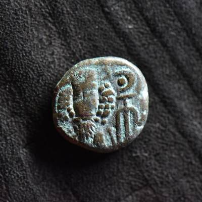【良泉】【直播场】第三十五期，172组 银器、银饰、西方古代钱币专场，8月7日晚19.30点开拍！ - 公元1世纪【埃兰】奥罗德斯一世（卡姆纳斯基尔）铜币，3.37克