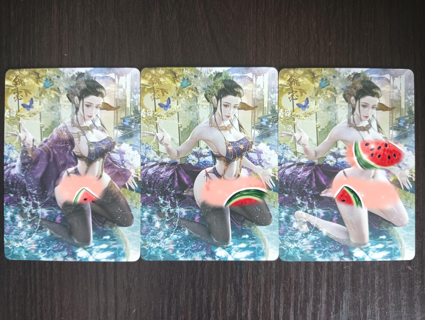 花开卡拍第32期（7月27号周日截拍，品控勿拍!!!拍品不寄存，运费5元，自制卡难免瑕疵，可能存在轻微撞角爆边等出厂瑕疵，品控介意勿拍！）