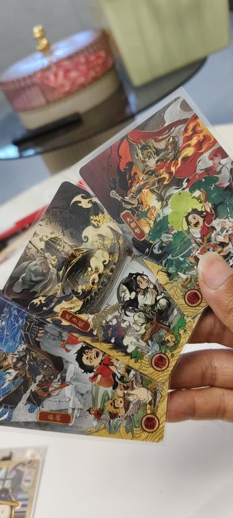 秋原瞳的小店第十八期（雨后夏天的那个傍晚🌆，泥土，青草，小青虾） 卡游三国4弹流年一套