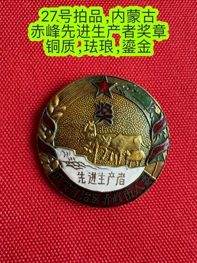 五哥徽章群   29号周二晚上八点4群联拍 - 内蒙古赤峰先进生产者奖章