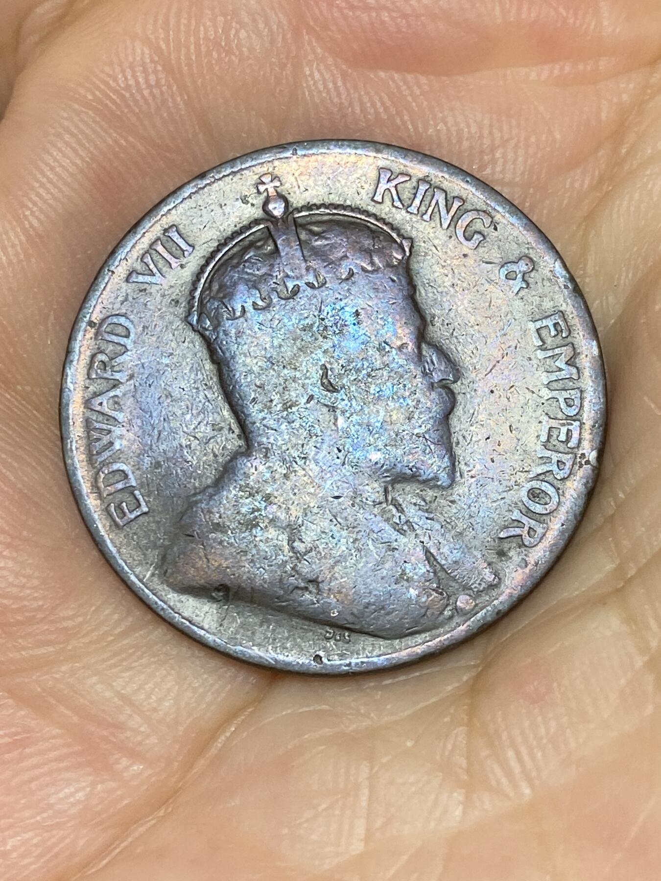 2025年第七十一场(总第九十七场）外国好品散币(免佣金) 香港1903年一仙(爱德华七世时期)