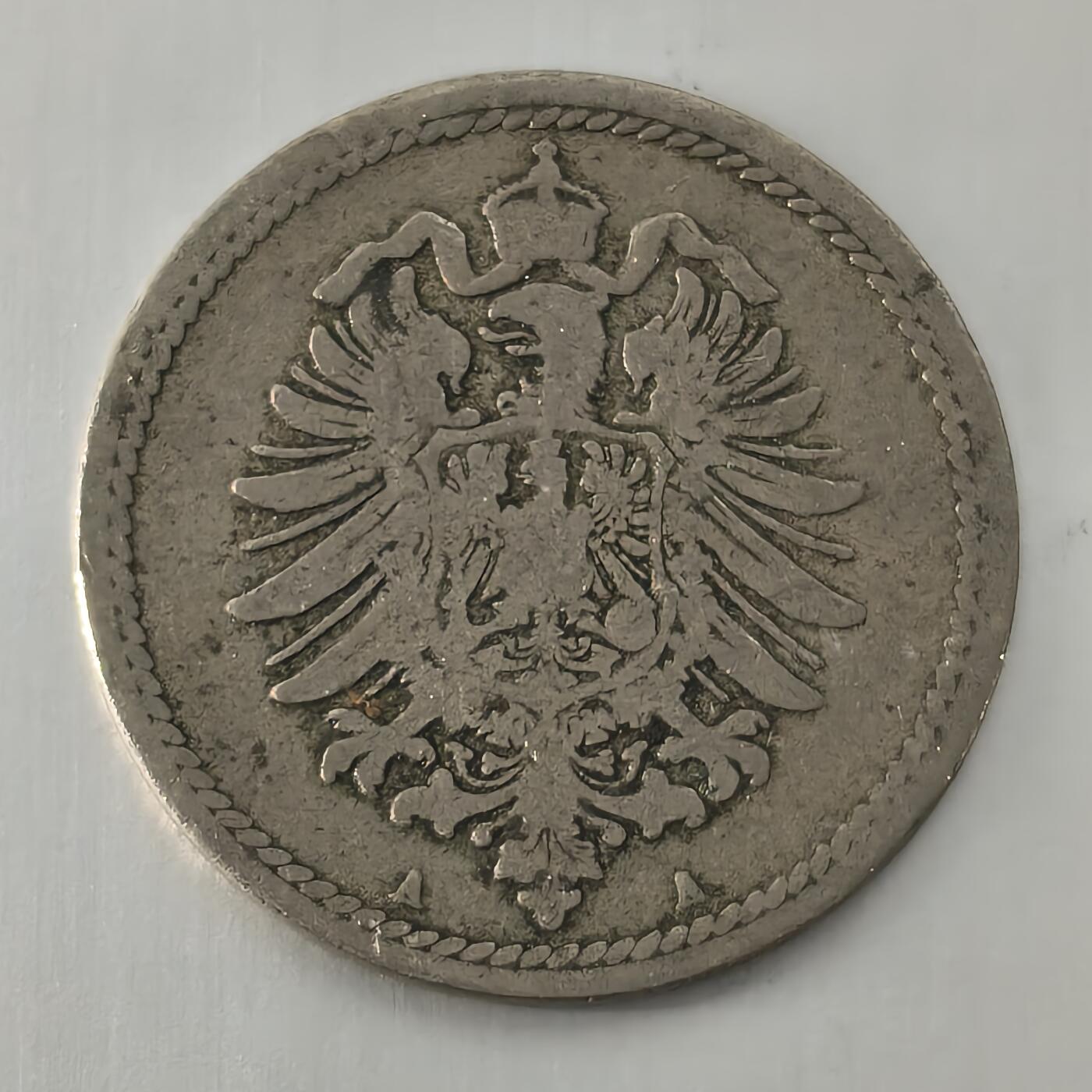 Krab外币市集Vol.20 德国1888年5芬妮