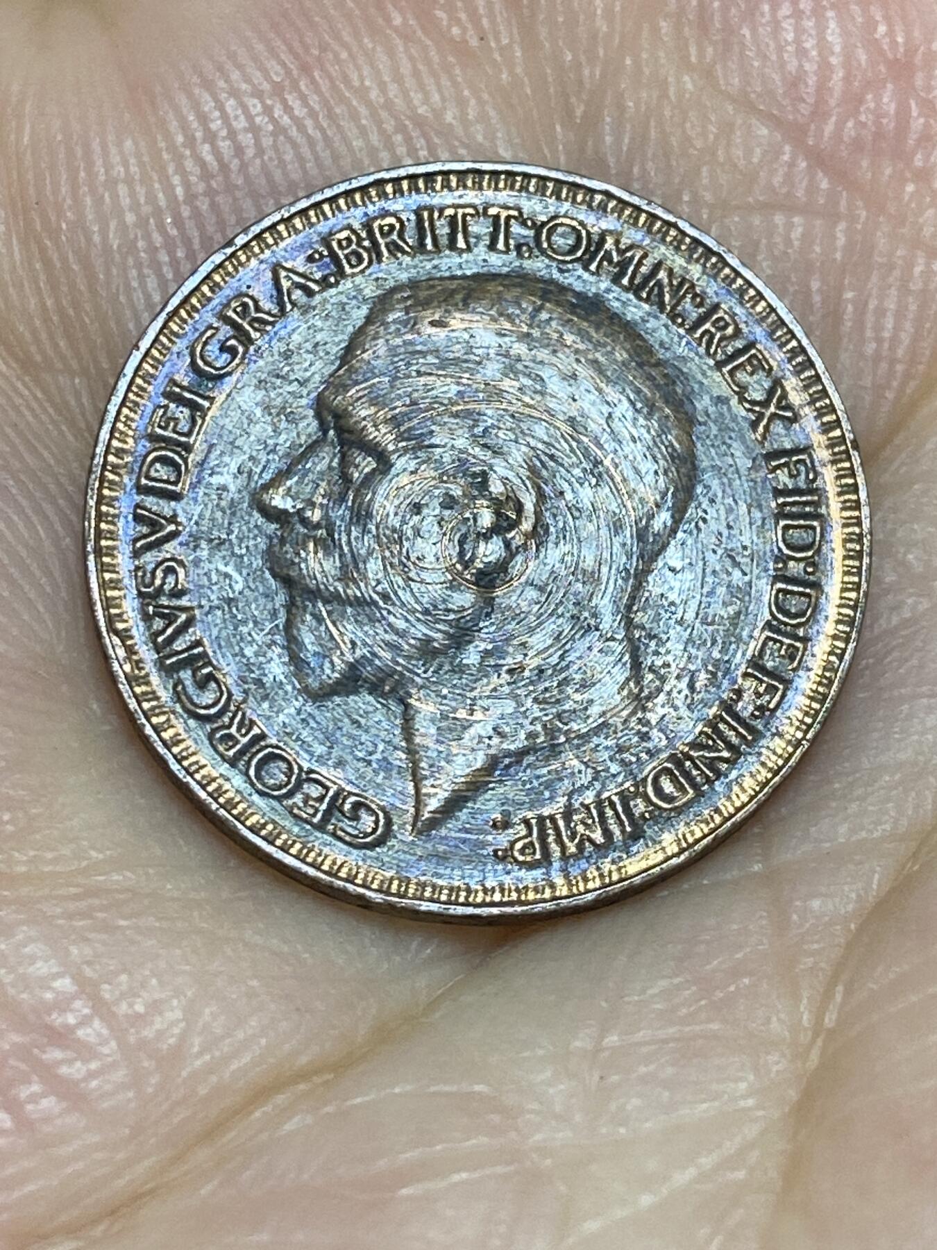 2025年第七十一场(总第九十七场）外国好品散币(免佣金) 英国🇬🇧1926年1法新(乔治五世第三版，首发年)