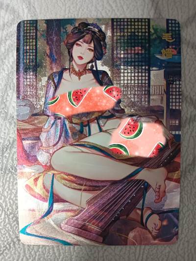 花开卡拍第32期（7月27号周日截拍，品控勿拍!!!拍品不寄存，运费5元，自制卡难免瑕疵，可能存在轻微撞角爆边等出厂瑕疵，品控介意勿拍！） - 砖家卡牌 艳绝天下 粗闪 毛墙 艺术版 