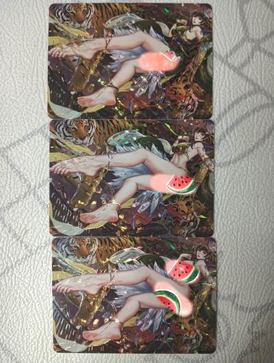 花开卡拍第32期（7月27号周日截拍，品控勿拍!!!拍品不寄存，运费5元，自制卡难免瑕疵，可能存在轻微撞角爆边等出厂瑕疵，品控介意勿拍！） - 艺术卡 三国杀 孙鲁班 3渐变