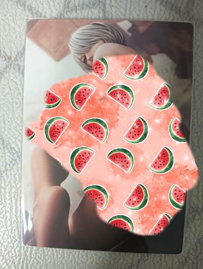 花开卡拍第32期（7月27号周日截拍，品控勿拍!!!拍品不寄存，运费5元，自制卡难免瑕疵，可能存在轻微撞角爆边等出厂瑕疵，品控介意勿拍！） - 艺术卡 尤尔哈2B 普卡1张  正反面渐变