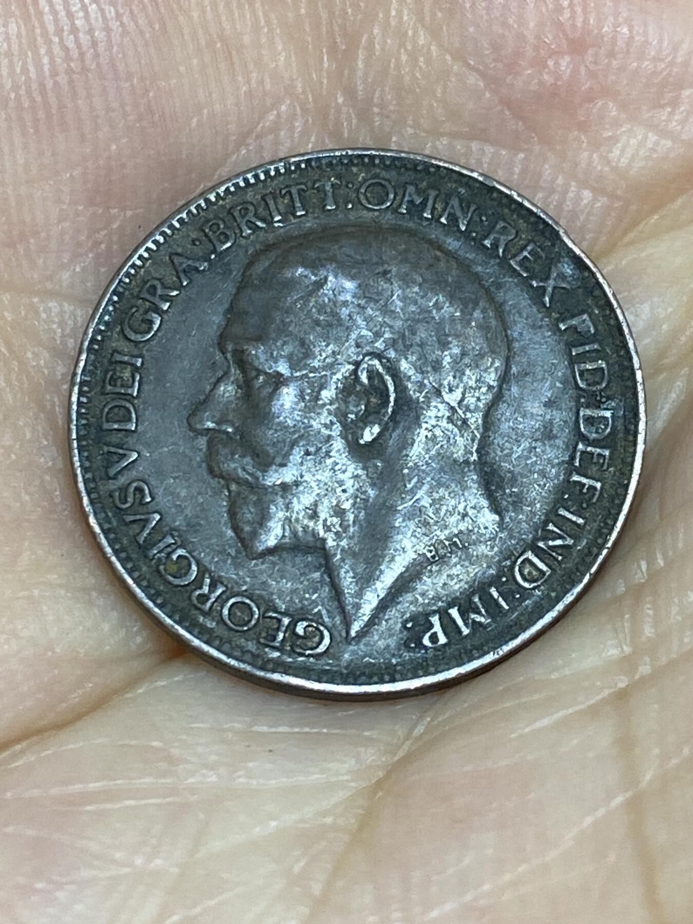 2025年第七十一场(总第九十七场）外国好品散币(免佣金) 英国🇬🇧1925年1法新(乔治五世第二版，关门年)