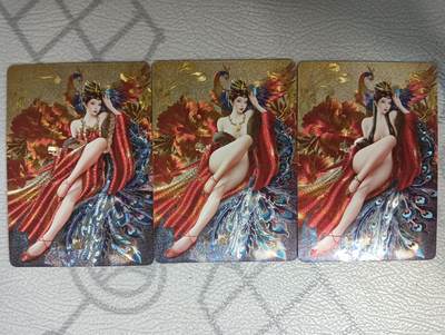 花开卡拍第32期（7月27号周日截拍，品控勿拍!!!拍品不寄存，运费5元，自制卡难免瑕疵，可能存在轻微撞角爆边等出厂瑕疵，品控介意勿拍！） - 燎原如梦令红楼一梦 粗闪 王熙凤 三渐变 