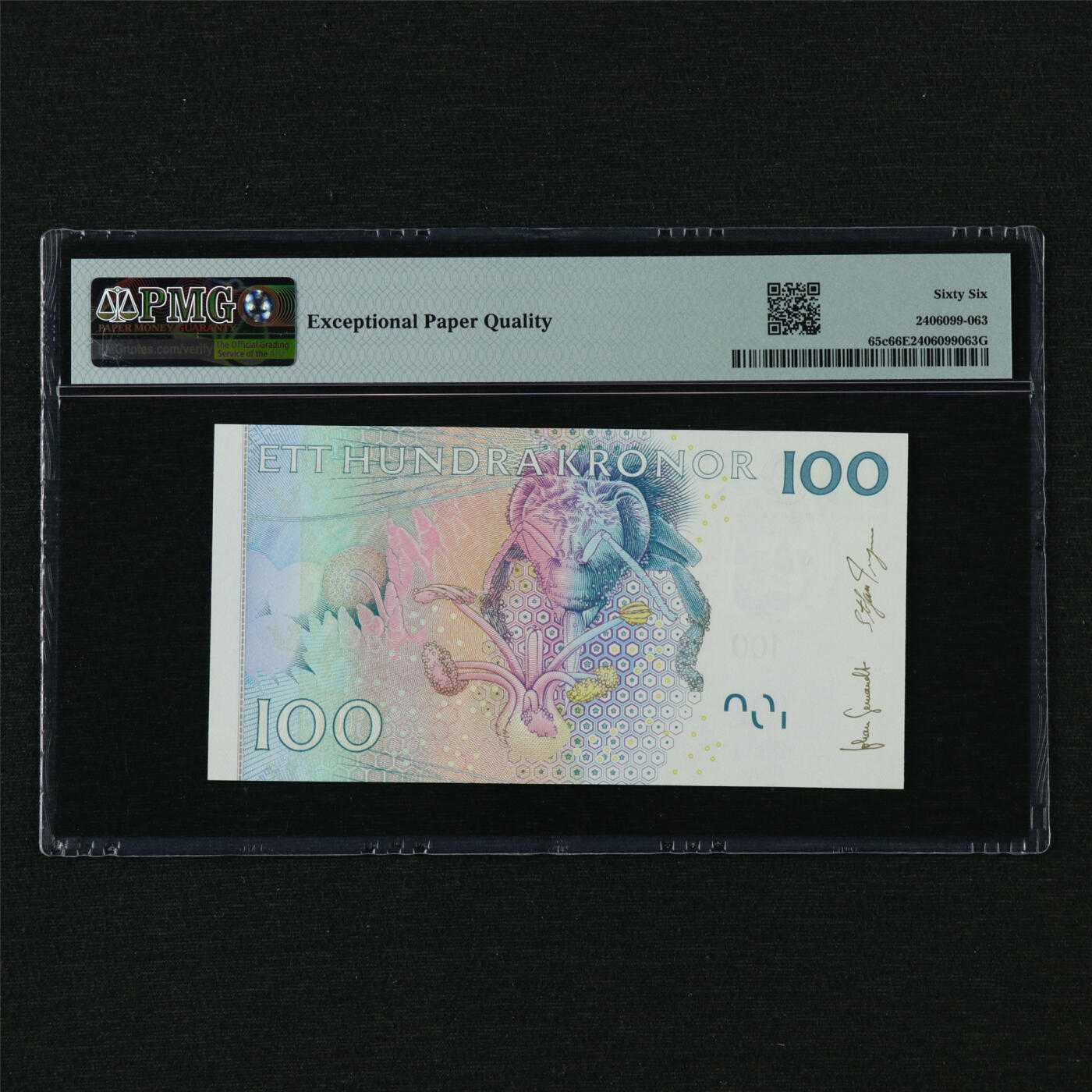 【亘邦集藏】第210期拍卖 2006-14年 瑞典100克朗 PMG 66EPQ 0731139906