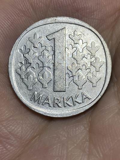 2025年第七十一场(总第九十七场）外国好品散币(免佣金) - 芬兰🇫🇮1974年1马克(S标)