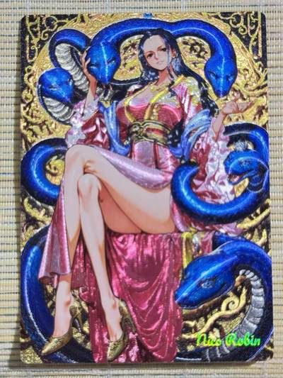 小浣熊卡拍 公益拍NO.2期，买家捡漏0佣金！卖家送拍0抽成！（周六晚8点30截拍，干就完了！） - 奇点卡牌 七月盲包 海贼王罗宾 粗闪1张