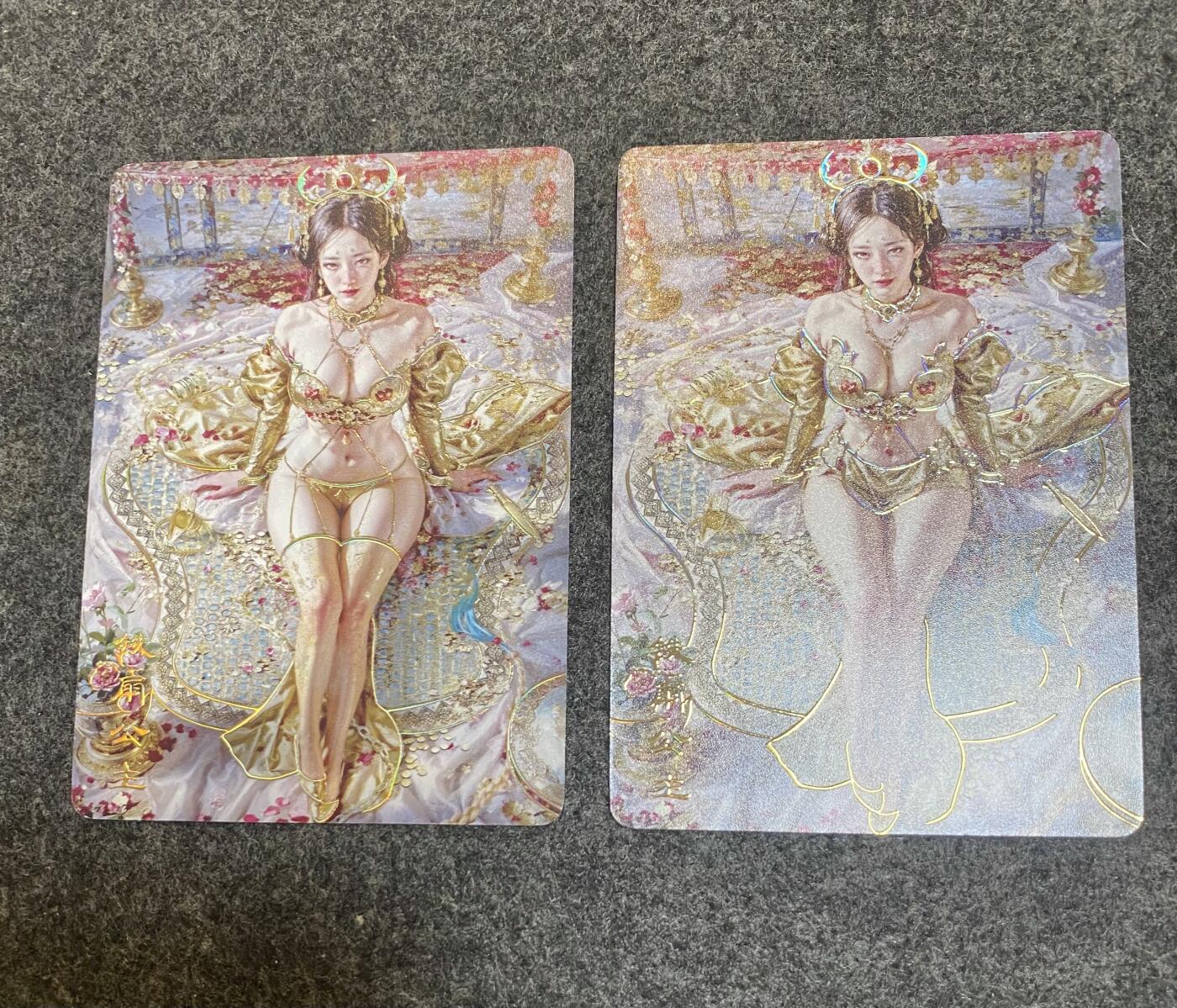 花开卡拍第32期（7月27号周日截拍，品控勿拍!!!拍品不寄存，运费5元，自制卡难免瑕疵，可能存在轻微撞角爆边等出厂瑕疵，品控介意勿拍！）
