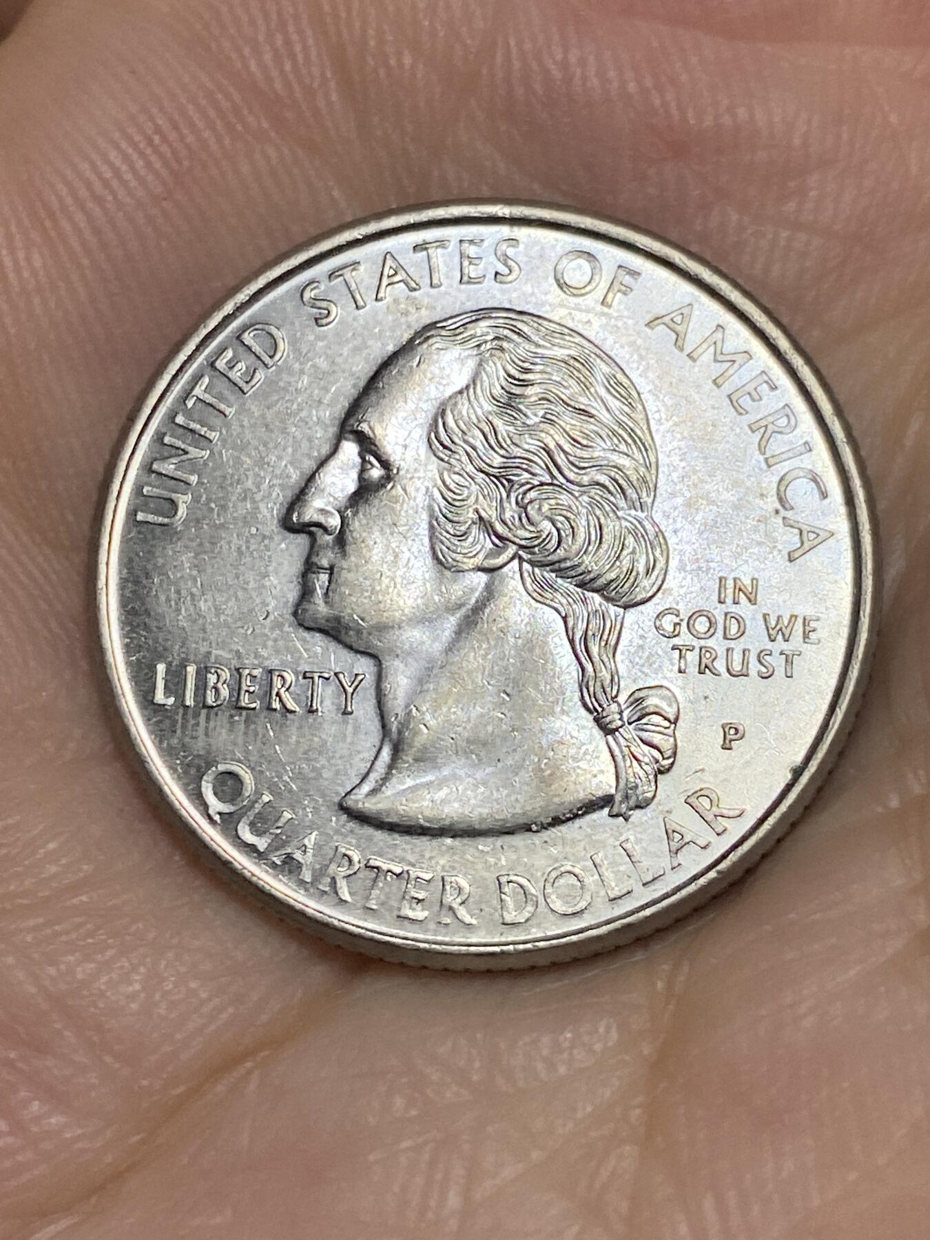 2025年第七十一场(总第九十七场）外国好品散币(免佣金) 好品–美国🇺🇸1999单年份1/4元(州系列–特拉华州纪念币)